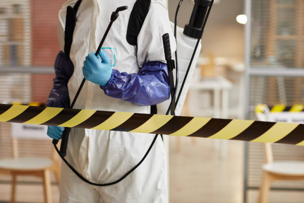 Professional Sewage Cleanup technician working in Dayton, WA